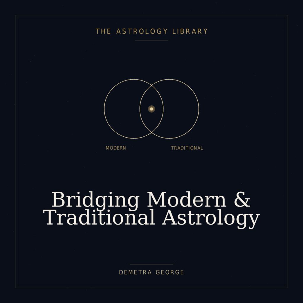 Demetra George bridging modern and traditional astrology