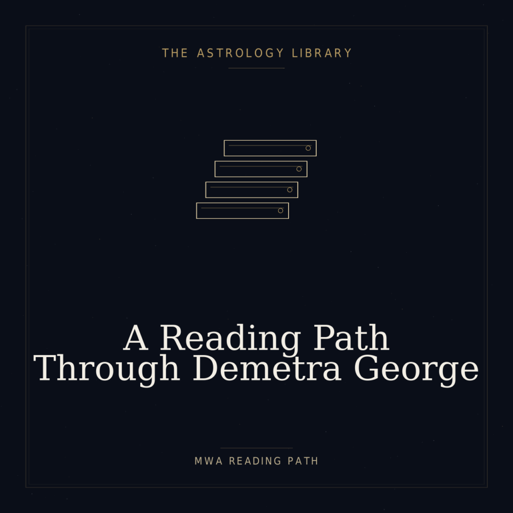 A reading path through Demetra George