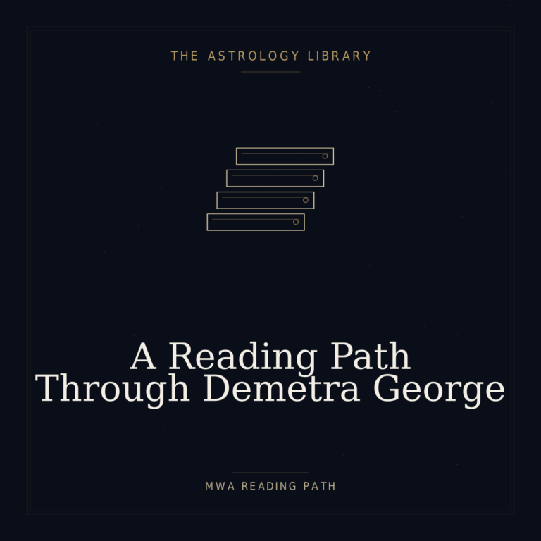 A reading path through Demetra George