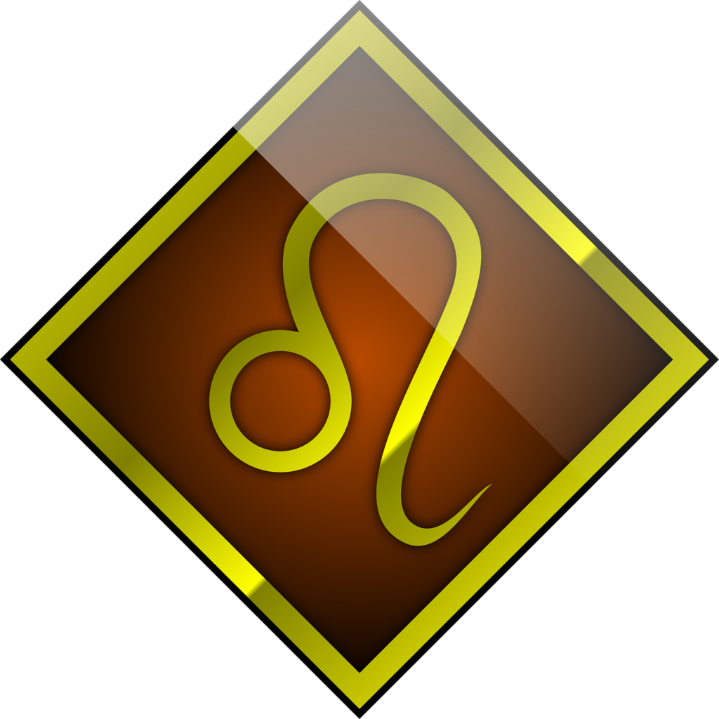 Leo zodiac sign symbol