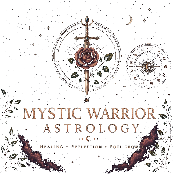 Mystic Warrior Astrology emblem