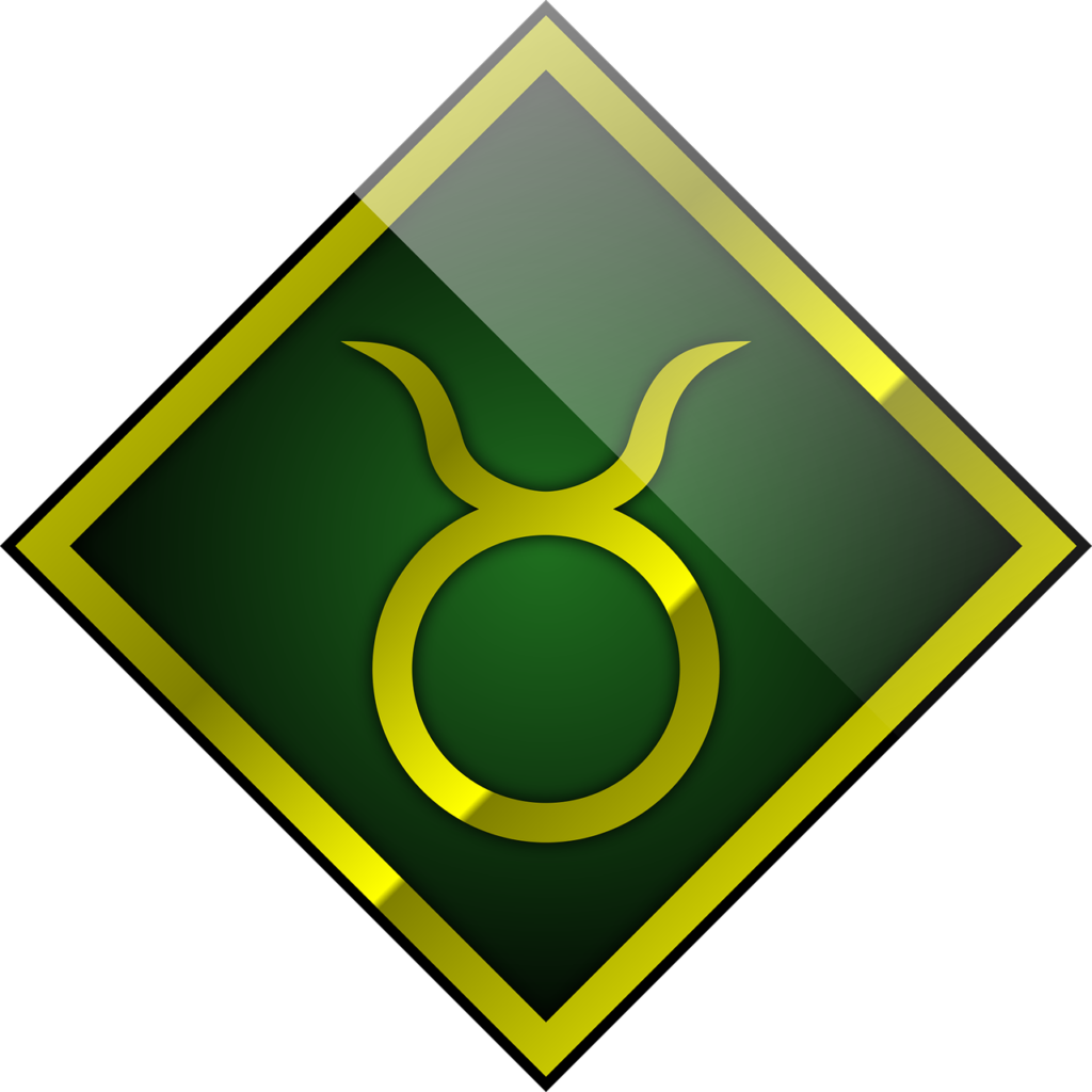 Taurus zodiac sign symbol