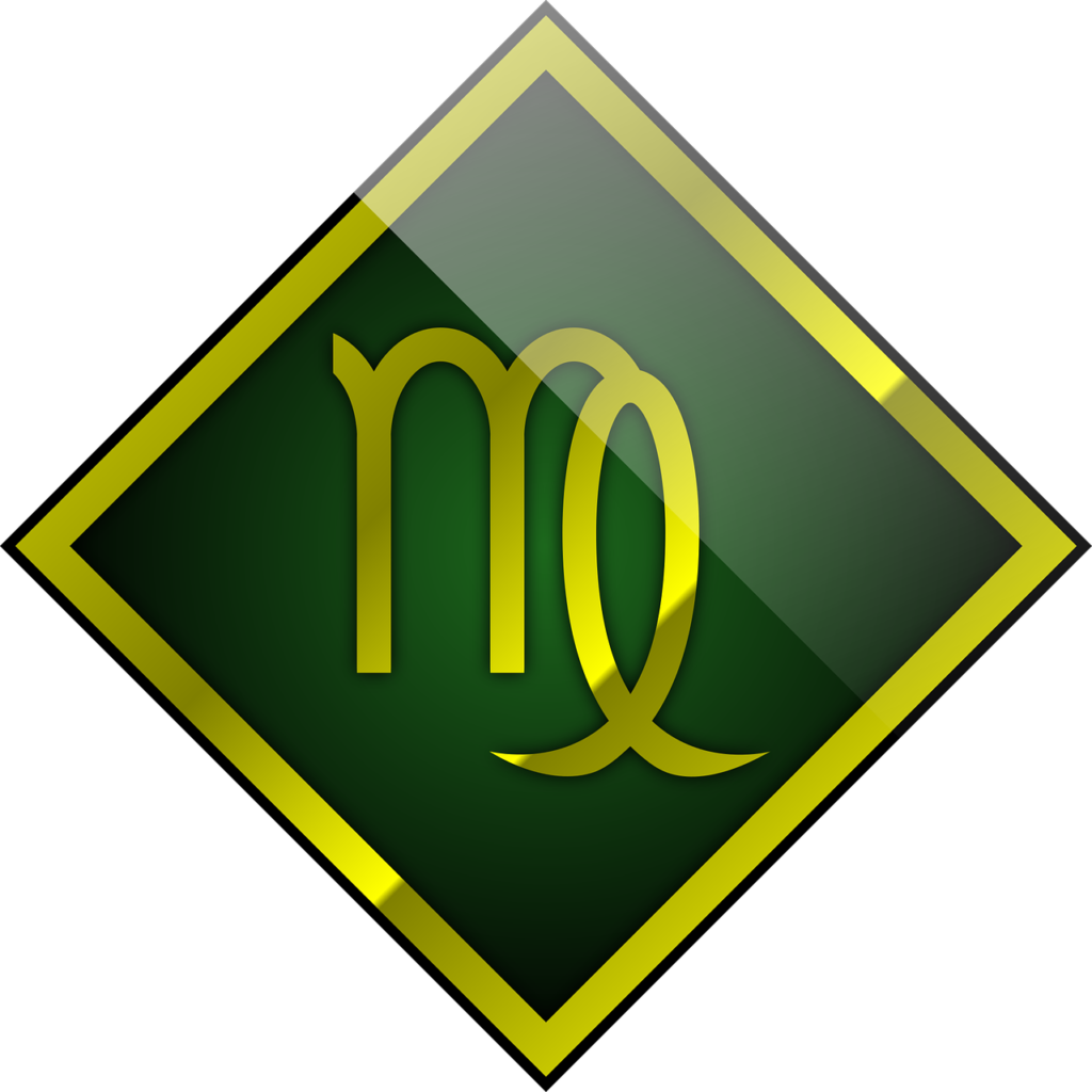 Virgo zodiac sign symbol