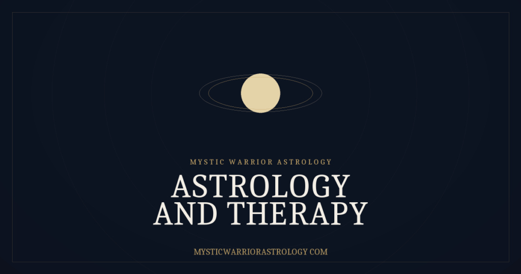 Astrology reading versus therapy
