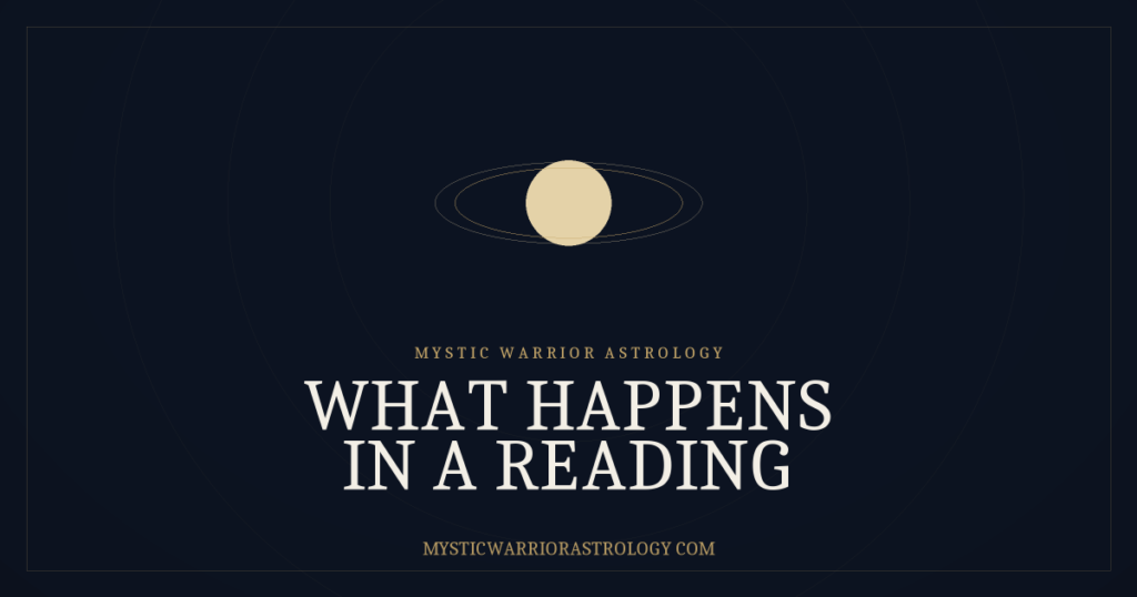 What happens in an evolutionary astrology reading